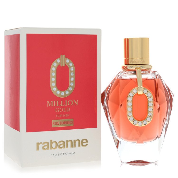 Paco Rabanne Million Gold Pure Diamonds Eau De Parfum Spray by Paco Rabanne 90 ml