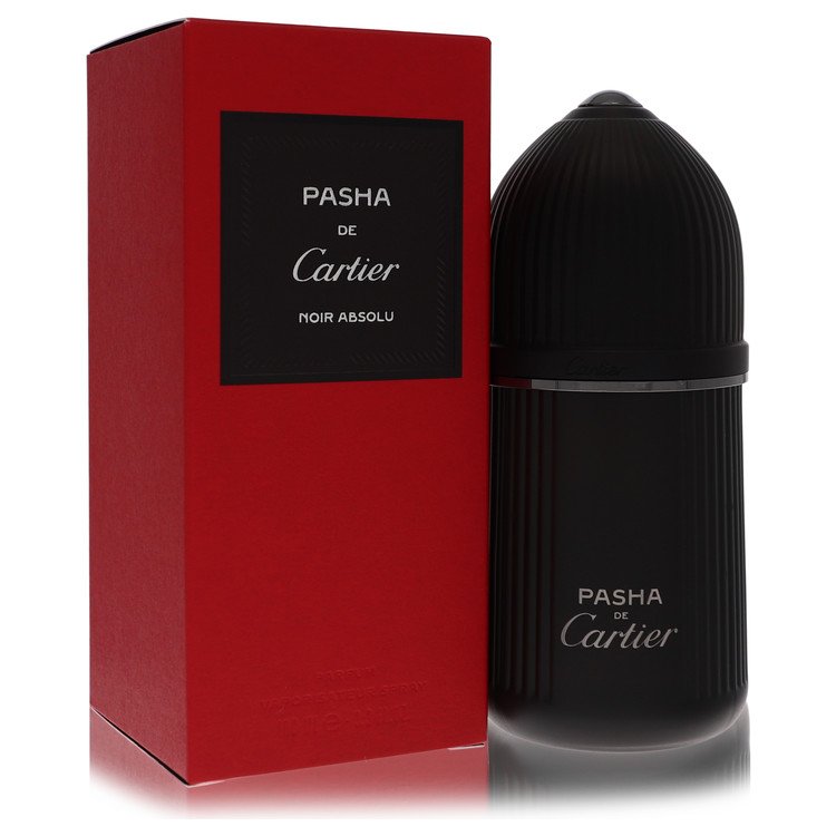 Pasha De Cartier Noire Absolu Parfum Spray by Cartier 100 ml