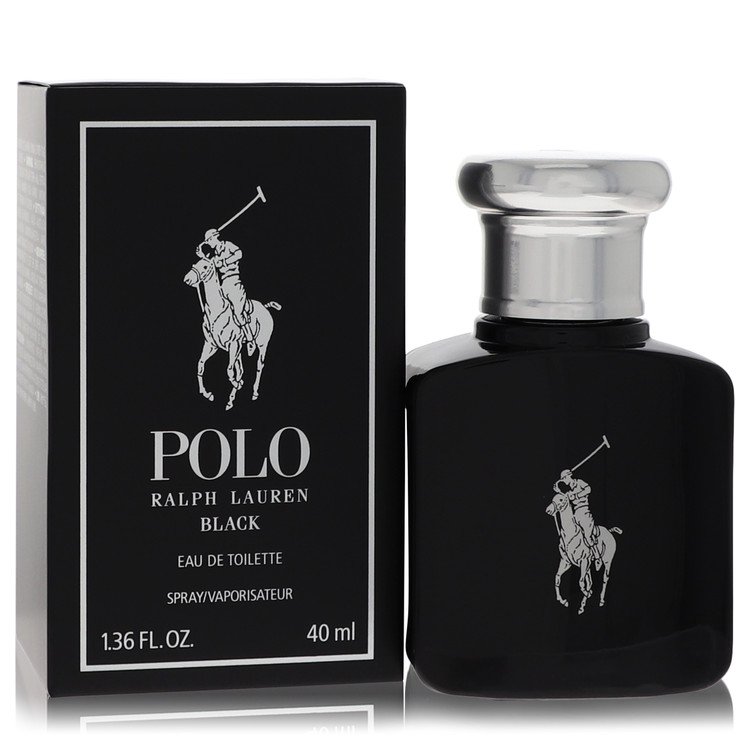 Polo Black Eau De Toilette Spray by Ralph Lauren 41 ml