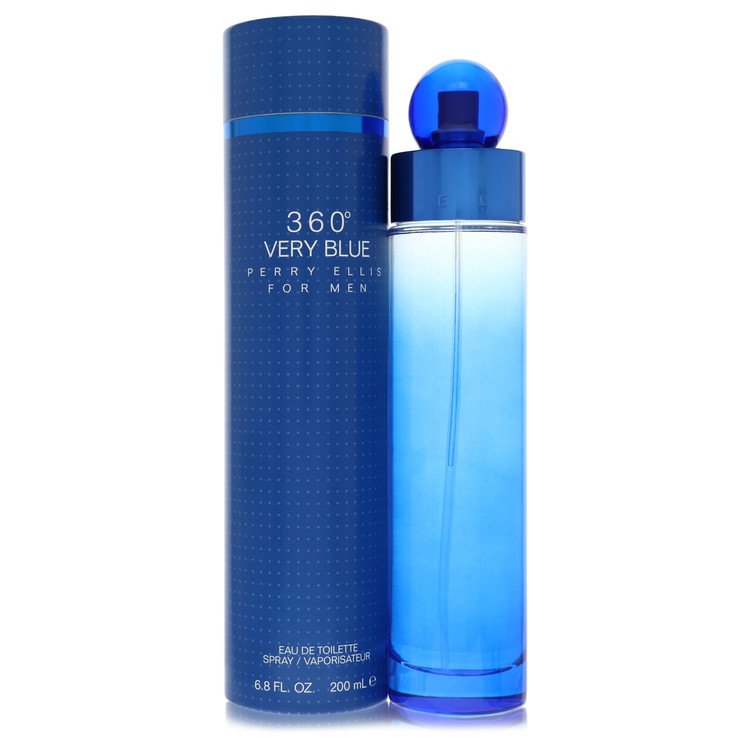 Perry Ellis 360 Very Blue Eau De Toilette Spray by Perry Ellis 200 ml