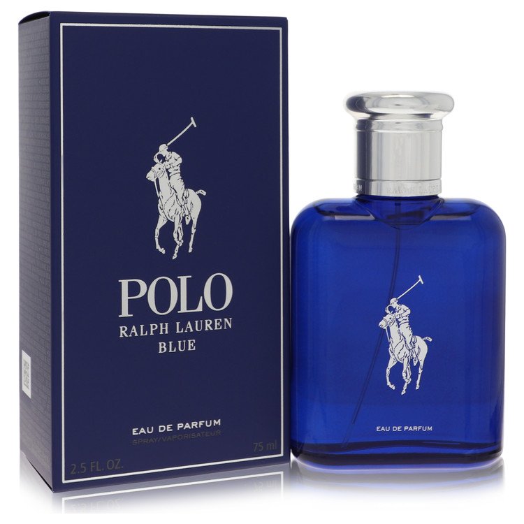 Polo Blue Eau De Parfum Spray by Ralph Lauren 75 ml