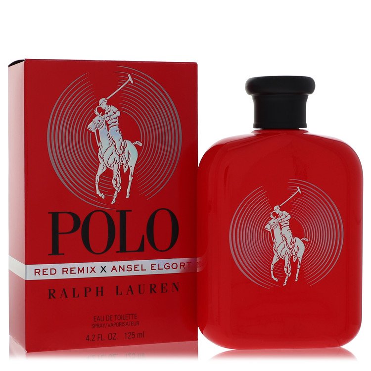 Polo Red Remix Eau De Toilette Spray by Ralph Lauren 125 ml