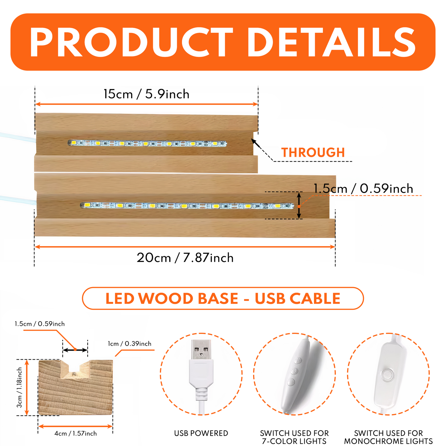 You & Me We Got This Custom Name - Personalized LED Night Light