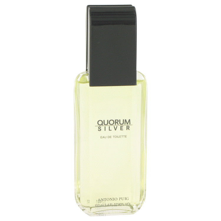 Quorum Silver Eau De Toilette Spray (Tester) by Puig 100 ml