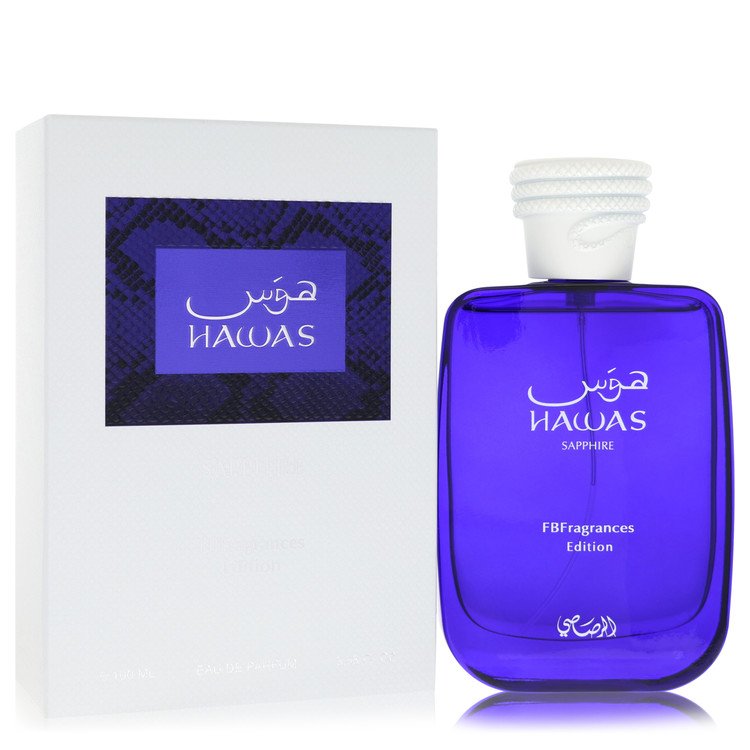Rasasi Hawas Sapphire Eau De Parfum Spray by Rasasi 100 ml