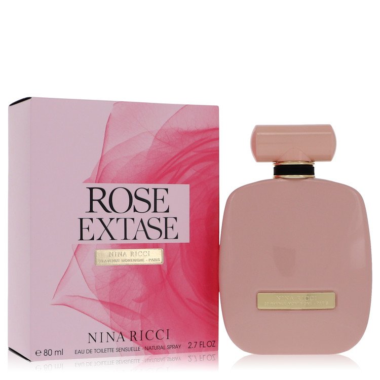 Rose Extase Eau De Toilette Sensuelle Spray by Nina Ricci 80 ml