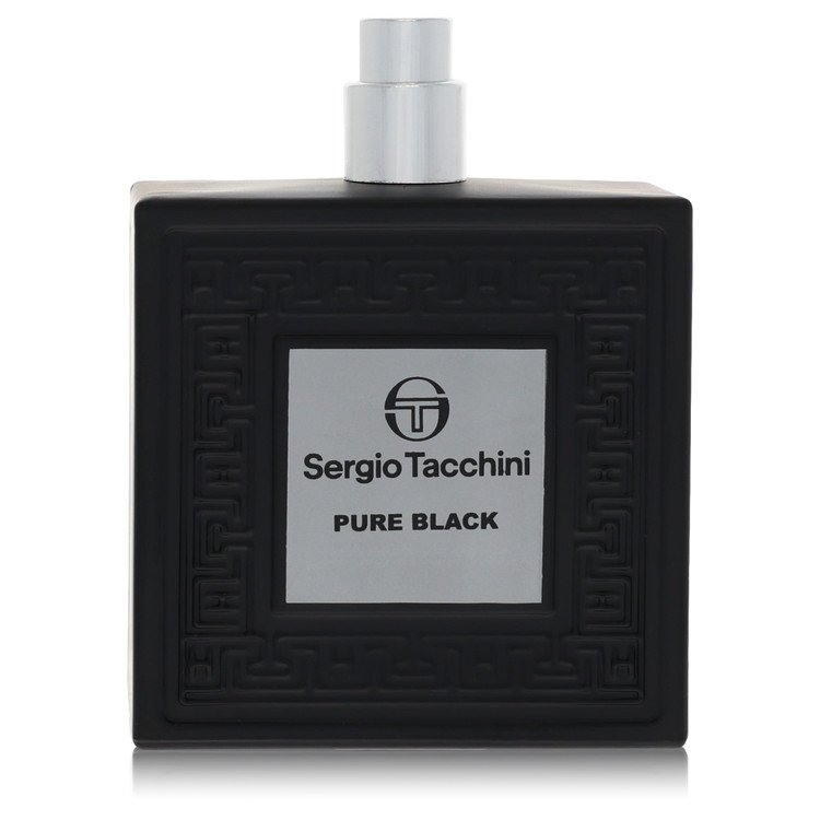 Sergio Tacchini Pure Black Eau De Toilette Spray (Tester) by Sergio Tacchini 100 ml