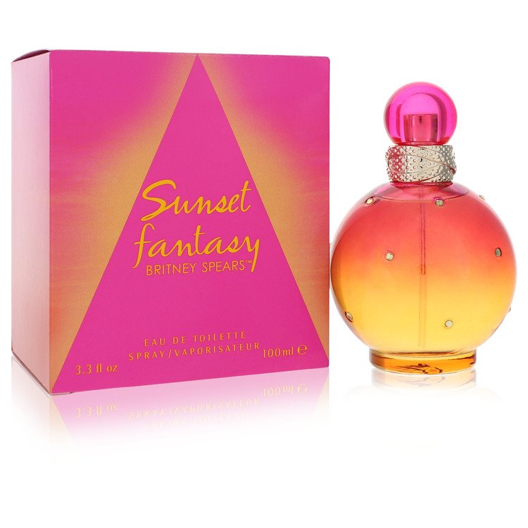 Sunset Fantasy Eau De Toilette Spray by Britney Spears 100 ml