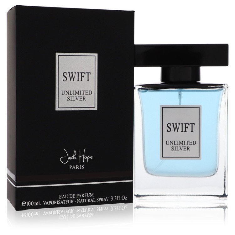Swift Unlimited Silver Eau De Parfum Spray by Jack Hope 100 ml