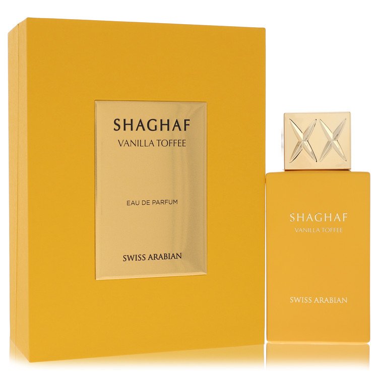 Swiss Arabian Shaghaf Vanilla Toffee Eau De Parfum Spray (Unisex) by Swiss Arabian 75 ml