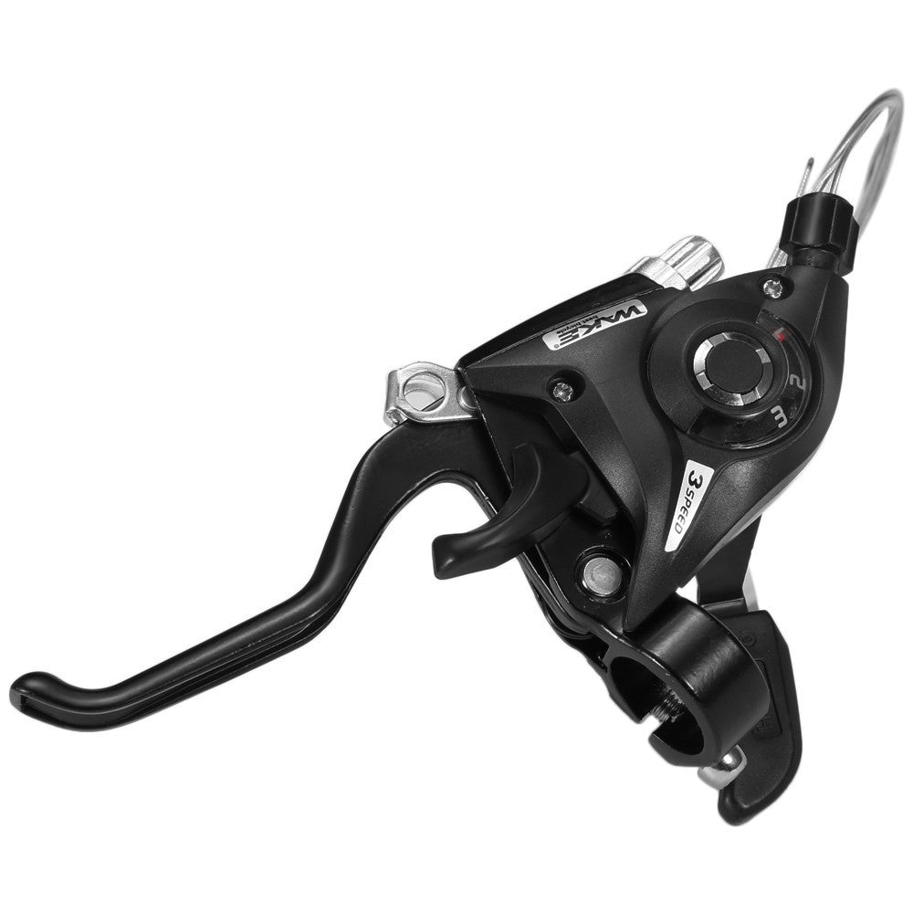 2pcs Bicycle Speed Shifter Brake Shifter 21 Speed Bike Gear Shifter Brake Lever Combo for Moutain Bike MTB BMX Fixie Gear Cycling