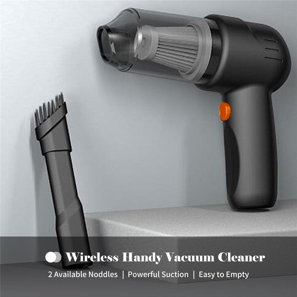 Cordless Vacuum Cleaner 9000PA 100W Rechargeable Wet and Dry Handheld Vacuum Cleaner for Pet Hair Home Office