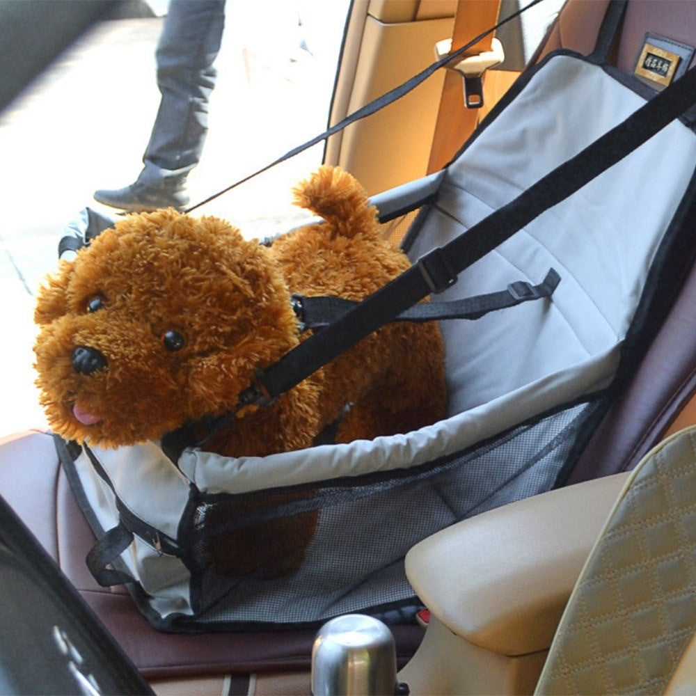 New Folding Pet Dog Cat Car Seat Safe Travel Carrier Kennel Puppy Handbag