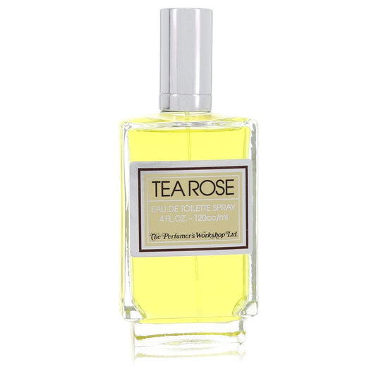 Tea Rose Eau De Toilette Spray (unboxed) by Perfumers Workshop 120 ml