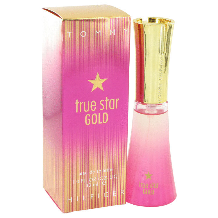 True Star Gold Eau De Toilette Spray by Tommy Hilfiger 30 ml