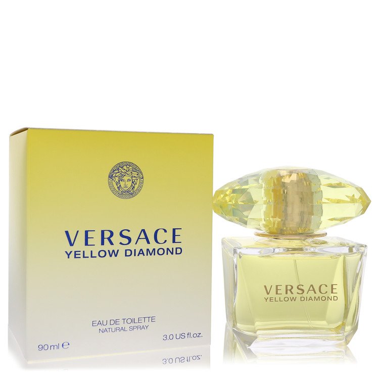 Versace Yellow Diamond Eau De Toilette Spray by Versace 90 ml