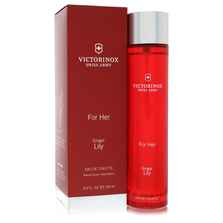 Victorinox Ginger Lily Eau De Toilette Spray by Victorinox 100 ml