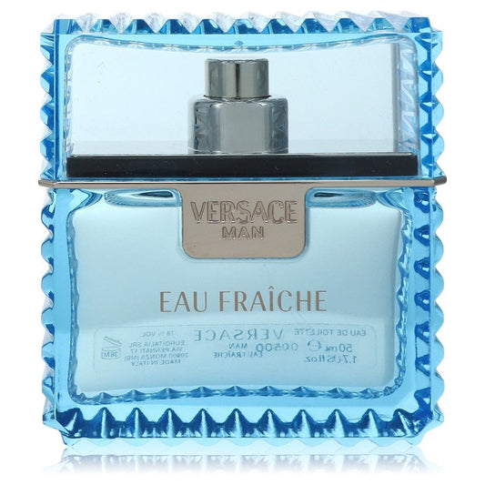 Versace Man Eau Fraiche Eau De Toilette Spray (unboxed) by Versace 50 ml