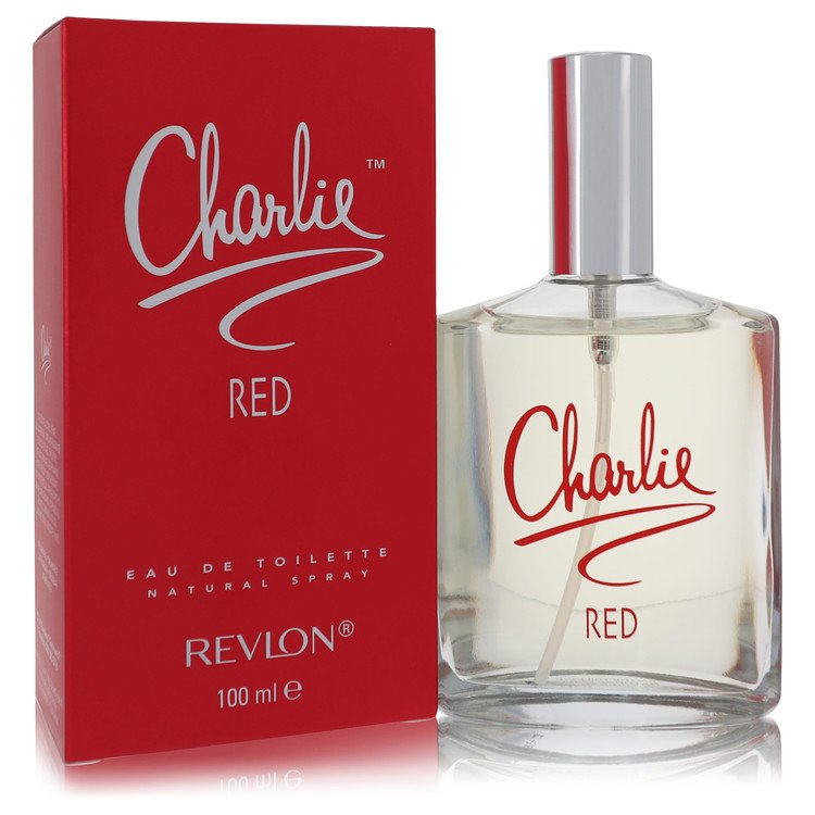 Charlie Red Eau De Toilette Spray by Revlon 100 ml