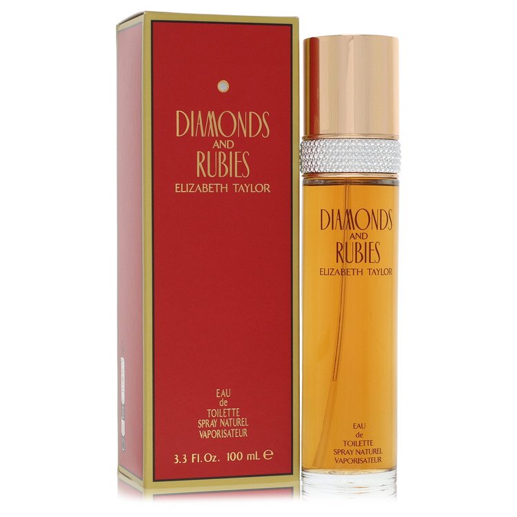 Diamonds & Rubies Eau De Toilette Spray by Elizabeth Taylor 100 ml