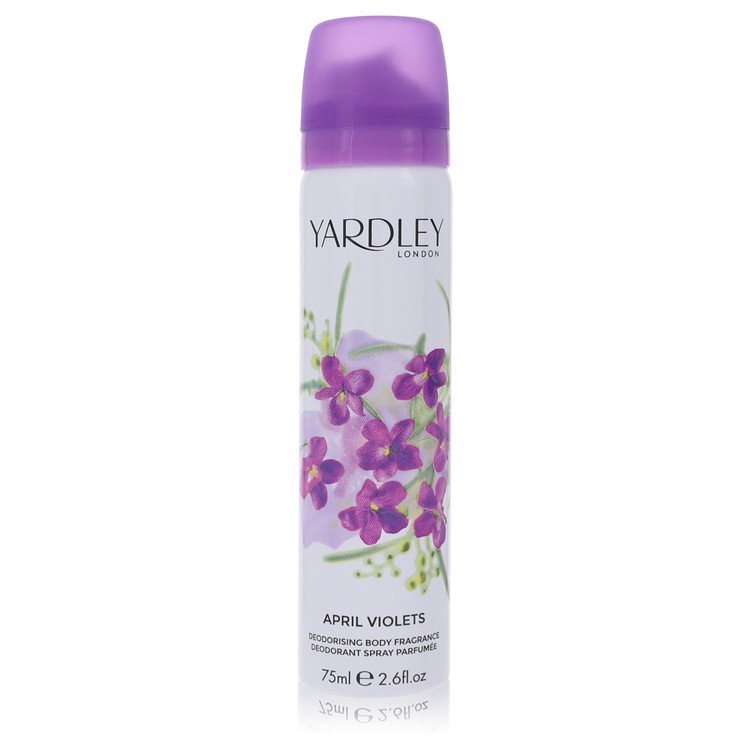 April Violets Body Spray by Yardley London 77 ml