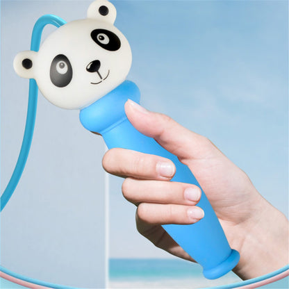 JY1028 Cartoon Animal Design Kids Jump Rope Exercise Workout PVC Skipping Rope