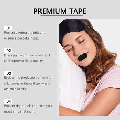 XIMONTH 30PCS Anti Snoring Strips Sleep Aid Mouth Tape Breathable Mouse Strips for Breathing & Sleeping