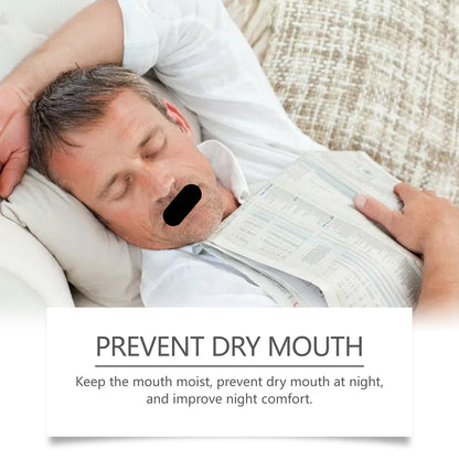 XIMONTH 30PCS Anti Snoring Strips Sleep Aid Mouth Tape Breathable Mouse Strips for Breathing & Sleeping
