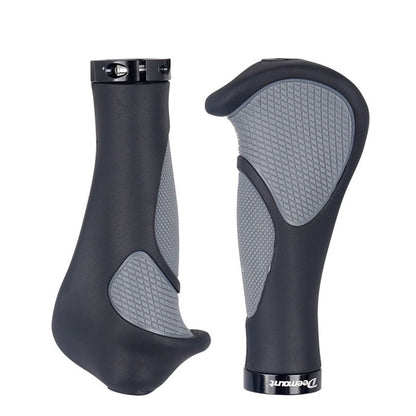 DEEMOUNT Ergonomic Bicycle Grips Handlebar Non-slip Rubber Hand Rest Shock Absorption Bar End