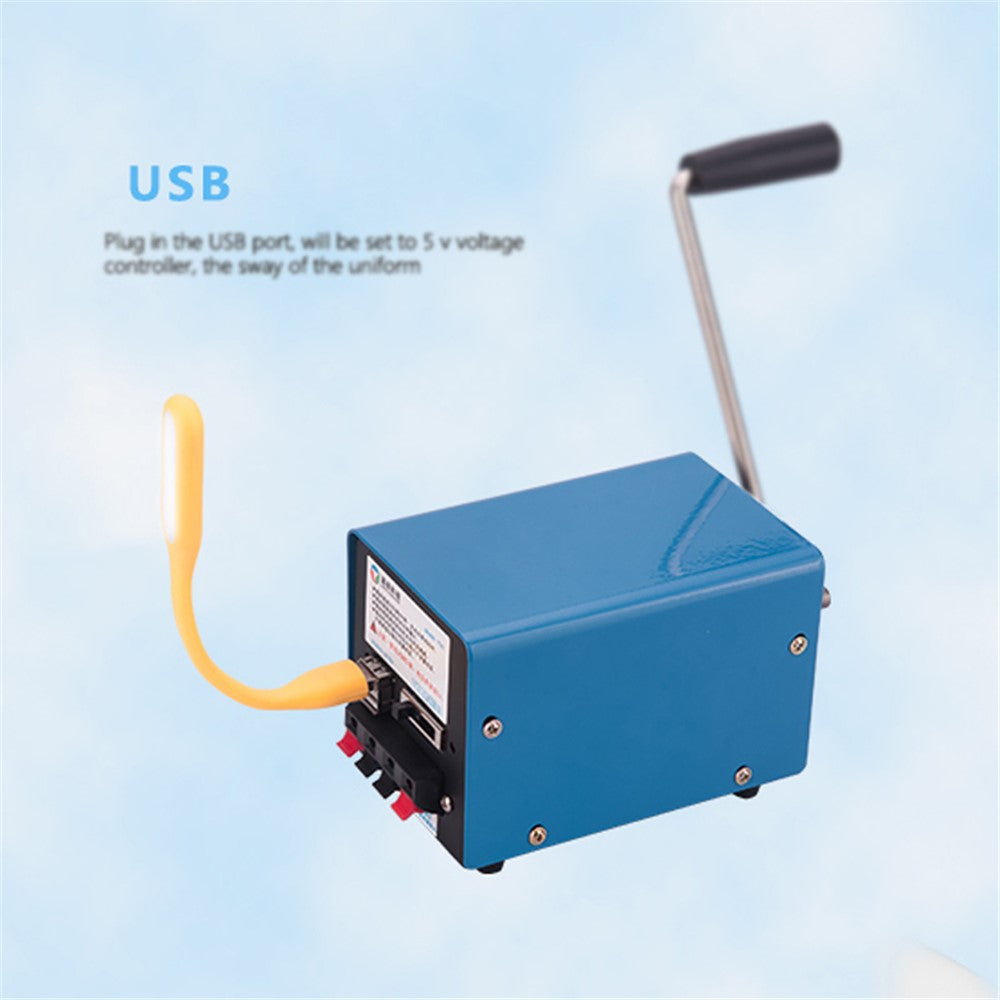 Outdoor Portable Generator Multifunction High-power Manual Crank