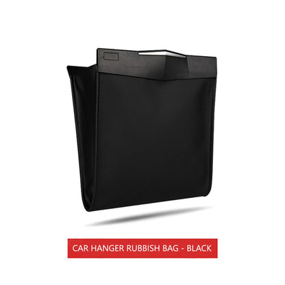 Foldable Car Hanging Seat Back Garbage Waste Bag Waterproof Organizer Storage Bag