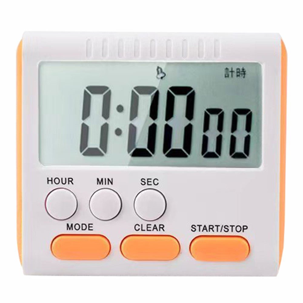 Magnetic Large LCD Digital Kitchen Timer with Loud Alarm Count Up & Down Clock 24 Hours Kitchen Timer