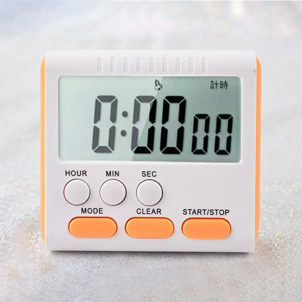 Magnetic Large LCD Digital Kitchen Timer with Loud Alarm Count Up & Down Clock 24 Hours Kitchen Timer