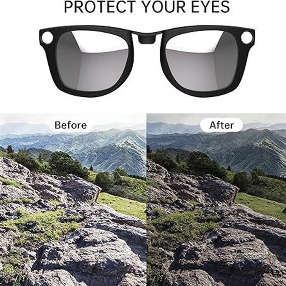 1 Pair Polarized Lenses Replacement For Ray-Ban Meta Wayfarer RW4008 Smart Eyewear Attachment