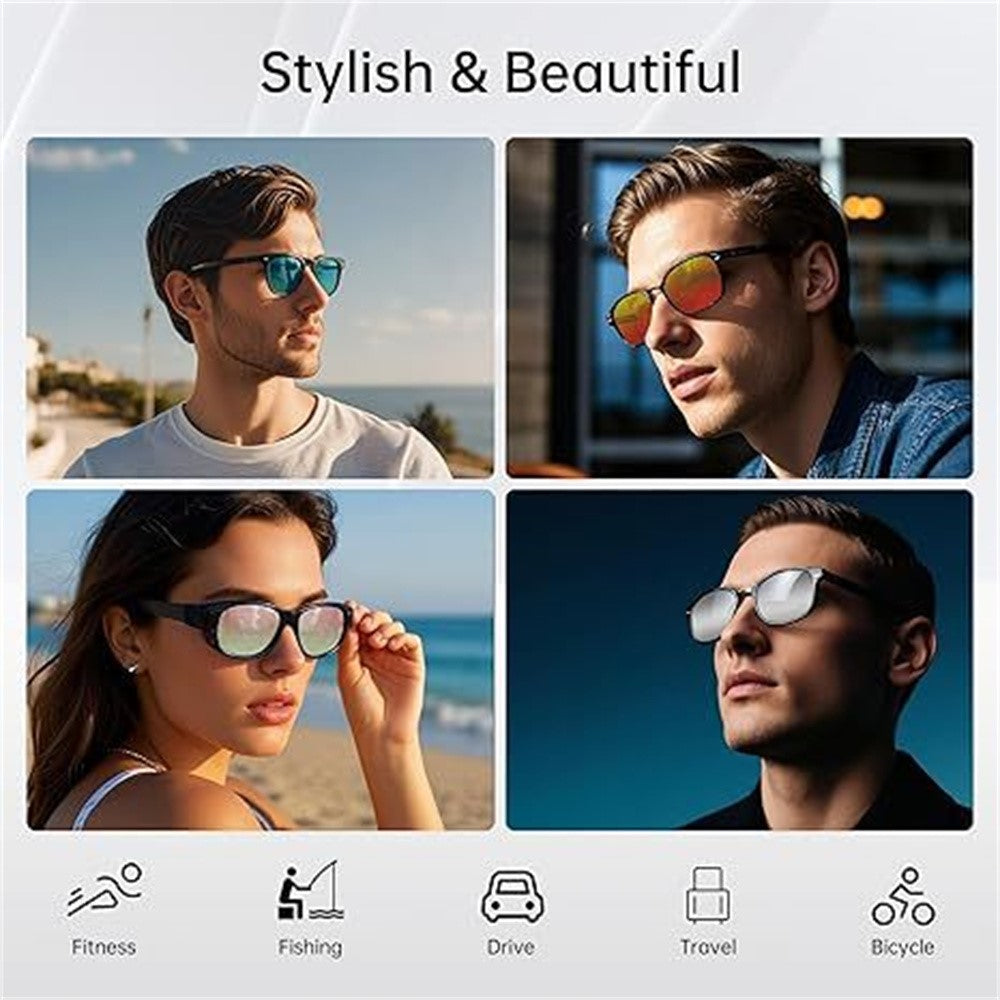 1 Pair Polarized Lenses Replacement For Ray-Ban Meta Wayfarer RW4008 Smart Eyewear Attachment