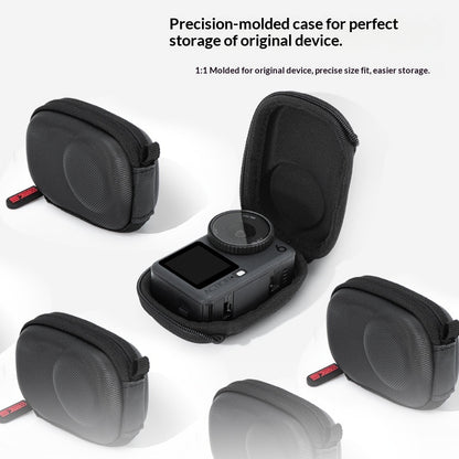 STARTRC For DJI Osmo Action 6 Camera Protective Case Portable PU Leather Storage Bag