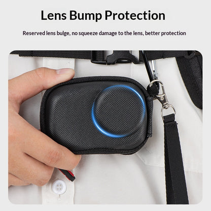 STARTRC For DJI Osmo Action 6 Camera Protective Case Portable PU Leather Storage Bag
