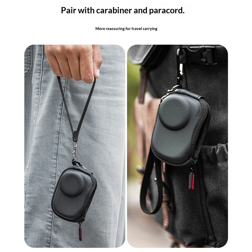 STARTRC For DJI Osmo Action 6 Camera Protective Case Portable PU Leather Storage Bag