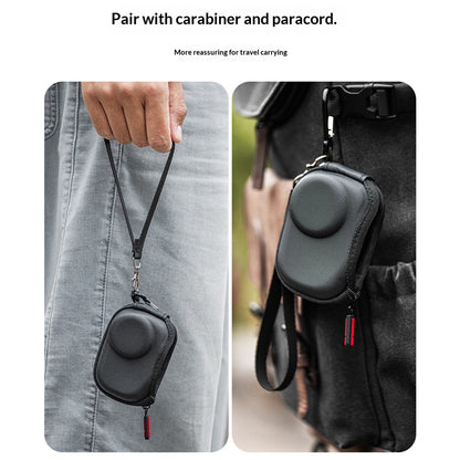 STARTRC For DJI Osmo Action 6 Camera Protective Case Portable PU Leather Storage Bag