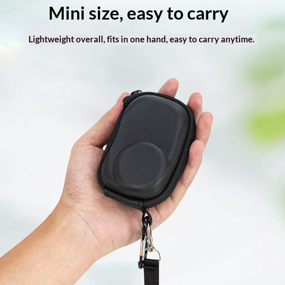 STARTRC For DJI Osmo Action 6 Camera Protective Case Portable PU Leather Storage Bag