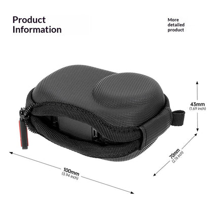 STARTRC For DJI Osmo Action 6 Camera Protective Case Portable PU Leather Storage Bag