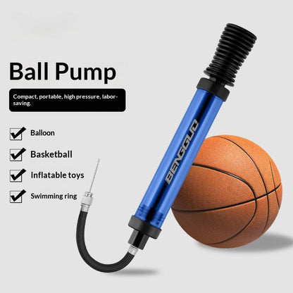 BENGGUO Portable Mini Ball Pump with Needle for Basketball Football Volleyball Quick Inflation Air Pump