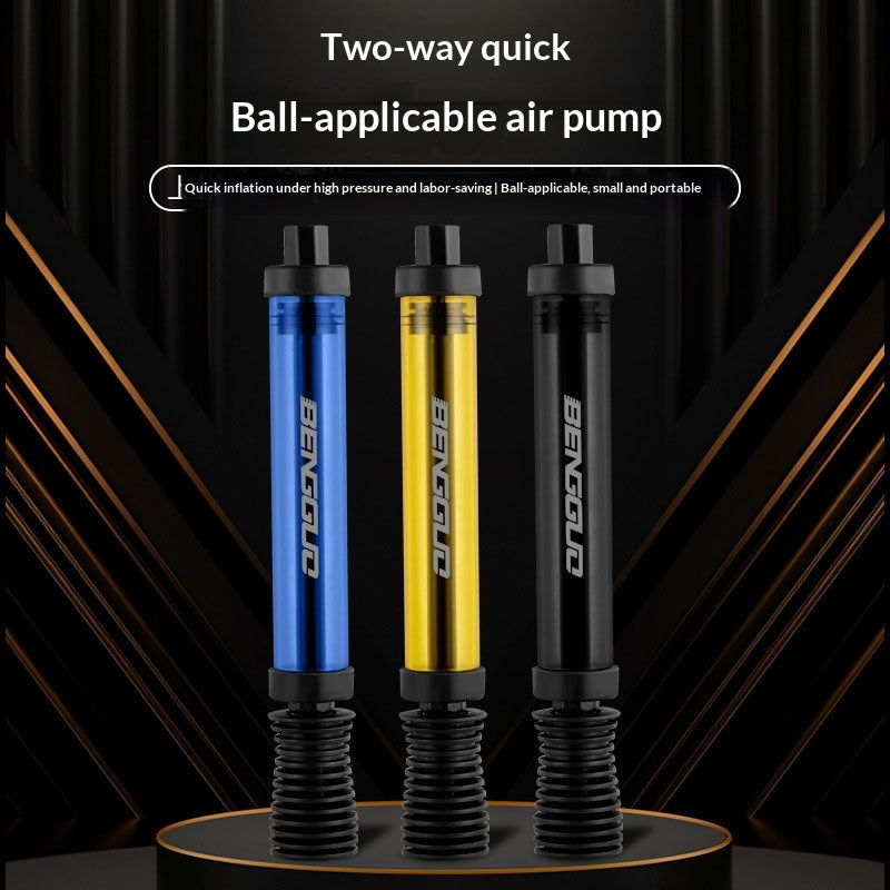 BENGGUO Portable Mini Ball Pump with Needle for Basketball Football Volleyball Quick Inflation Air Pump