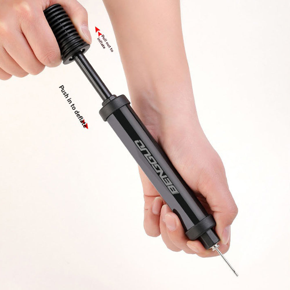 BENGGUO Portable Mini Ball Pump with Needle for Basketball Football Volleyball Quick Inflation Air Pump