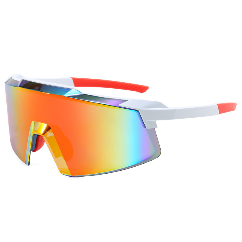 8699 Semi-rimless Frame Sports Sunglasses for Cycling Driving UV400 Protection Windproof Outdoor Eyewear