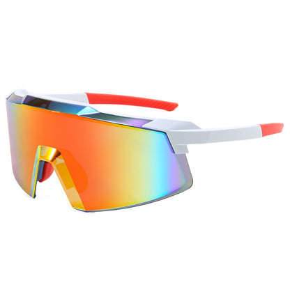 8699 Semi-rimless Frame Sports Sunglasses for Cycling Driving UV400 Protection Windproof Outdoor Eyewear