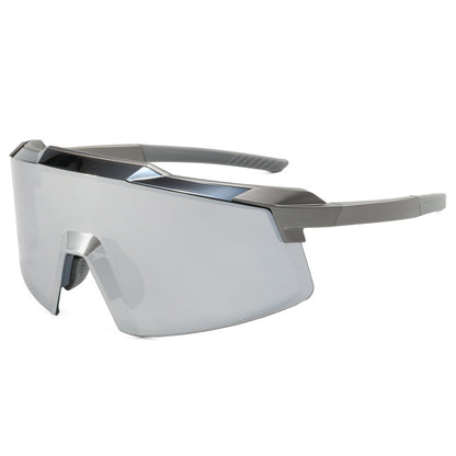 8699 Semi-rimless Frame Sports Sunglasses for Cycling Driving UV400 Protection Windproof Outdoor Eyewear