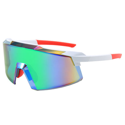 8699 Semi-rimless Frame Sports Sunglasses for Cycling Driving UV400 Protection Windproof Outdoor Eyewear