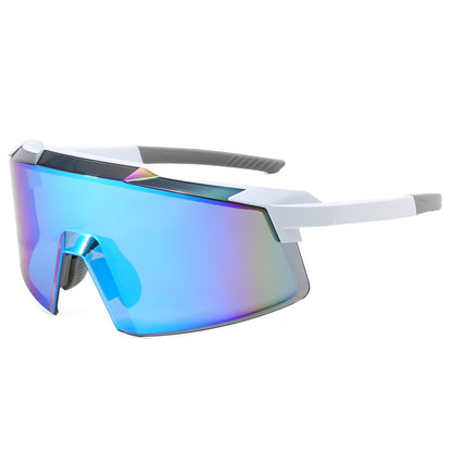 8699 Semi-rimless Frame Sports Sunglasses for Cycling Driving UV400 Protection Windproof Outdoor Eyewear