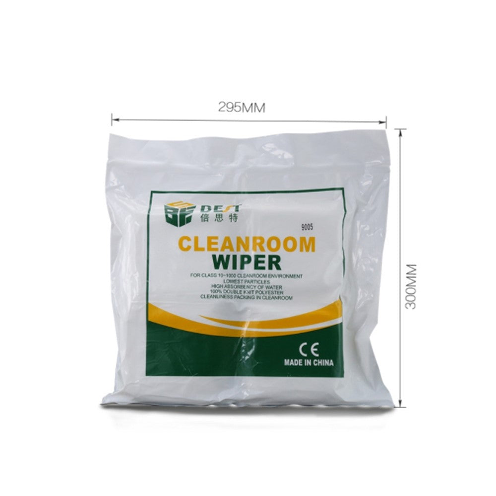 BEST BST-9005 Soft Cleanroom Wiper Non Cloth Dust Paper LCD Repair Tool 9*9CM 400Pcs / Bag